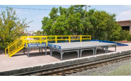 Railcar Loading Platform - B20SP1620 Series by Beacon Industries