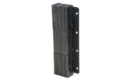 Rubber Dock Bumper - Laminated Dock Bumpers - B-4.5 series by Beacon Industries