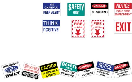 Health and Safety Sign - Custom Signs - BSS series