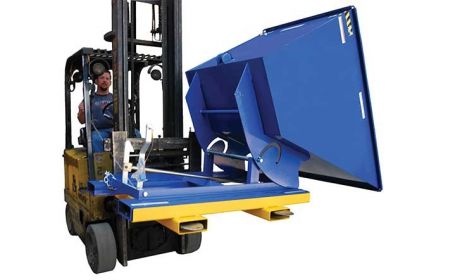 Self Dumping Hopper -  Forklift Hopper - BD series by Beacon Industries