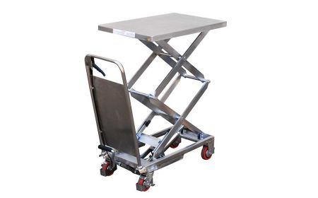 Stainless Portable Lift - Mobile Stainless Cart - BCART-PSS Series