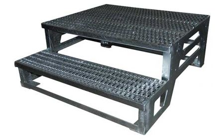 Stainless Steel Portable Steps - BASP-SS series