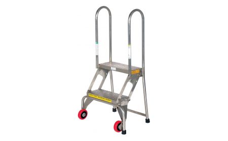 Stainless Steel Rolling Ladder - BFLAD series