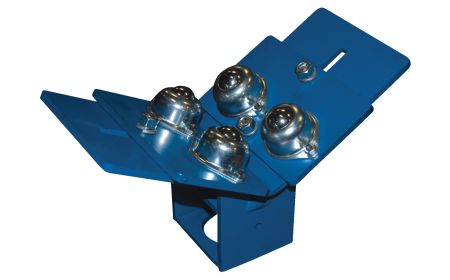 Vertical Roller Stand - V Groove Roller Stand - BSTAND series by Beacon Industries