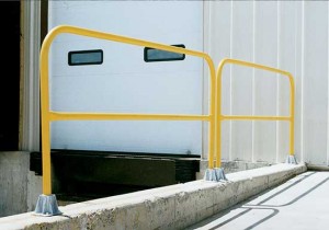 Steel pipe railing